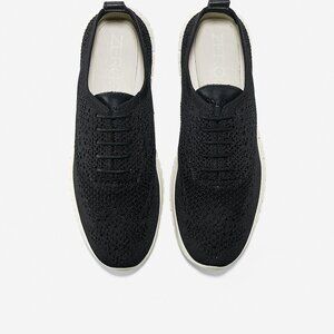Brand New Cole Haan Zerogrand Solid Knit Wingtip Oxford Shoes Women's Size 5.5